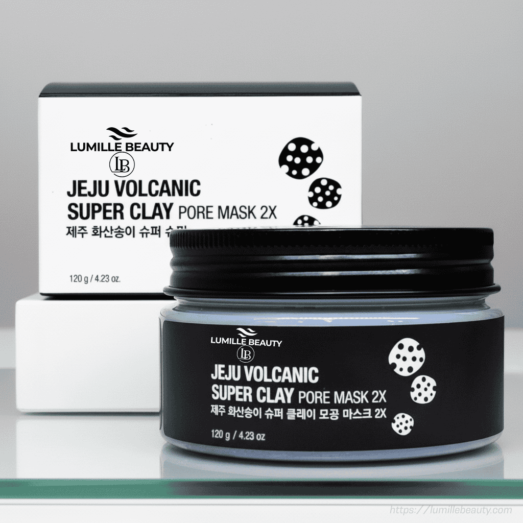 Jeju Volcanic Super Clay Pore Mask 2X 1
