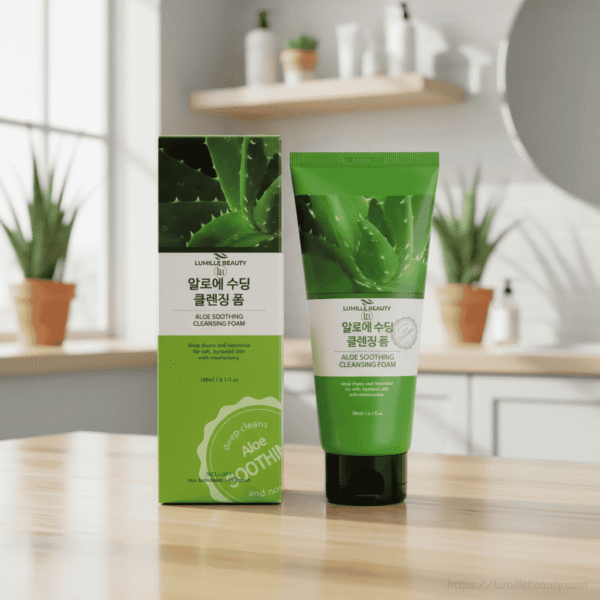 Aloe Soothing Cleansing Foam 180ml