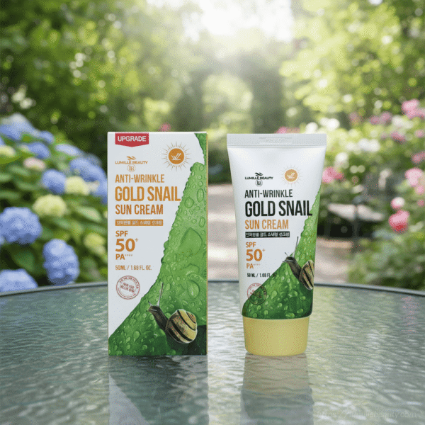 Anti-Wrinkle Gold Snail Sun Cream
