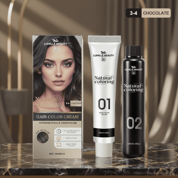 Natural Coloring Hair Color Cream –  Chockolate