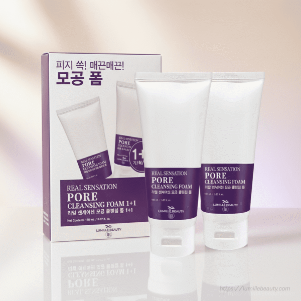 Real Sensation Pore Cleansing Foam 1+1 150ml