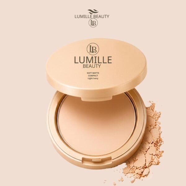 Soft Matte Compact – Light Ivory | Oil Control & Long-Lasting