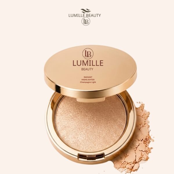 Radiant Highlighter – Champagne Light | Luminous Glow & Multi-Use